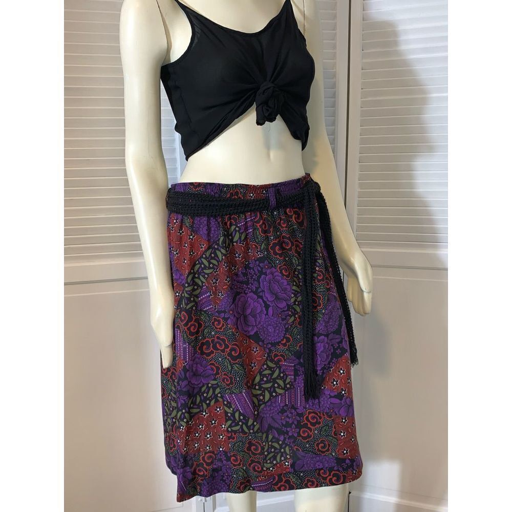 Vintage 70’s Paisley Skirt Size 7/8‎
